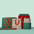 Clairefontaine Wrapping Paper Roll (2 metres) Christmas Elegance