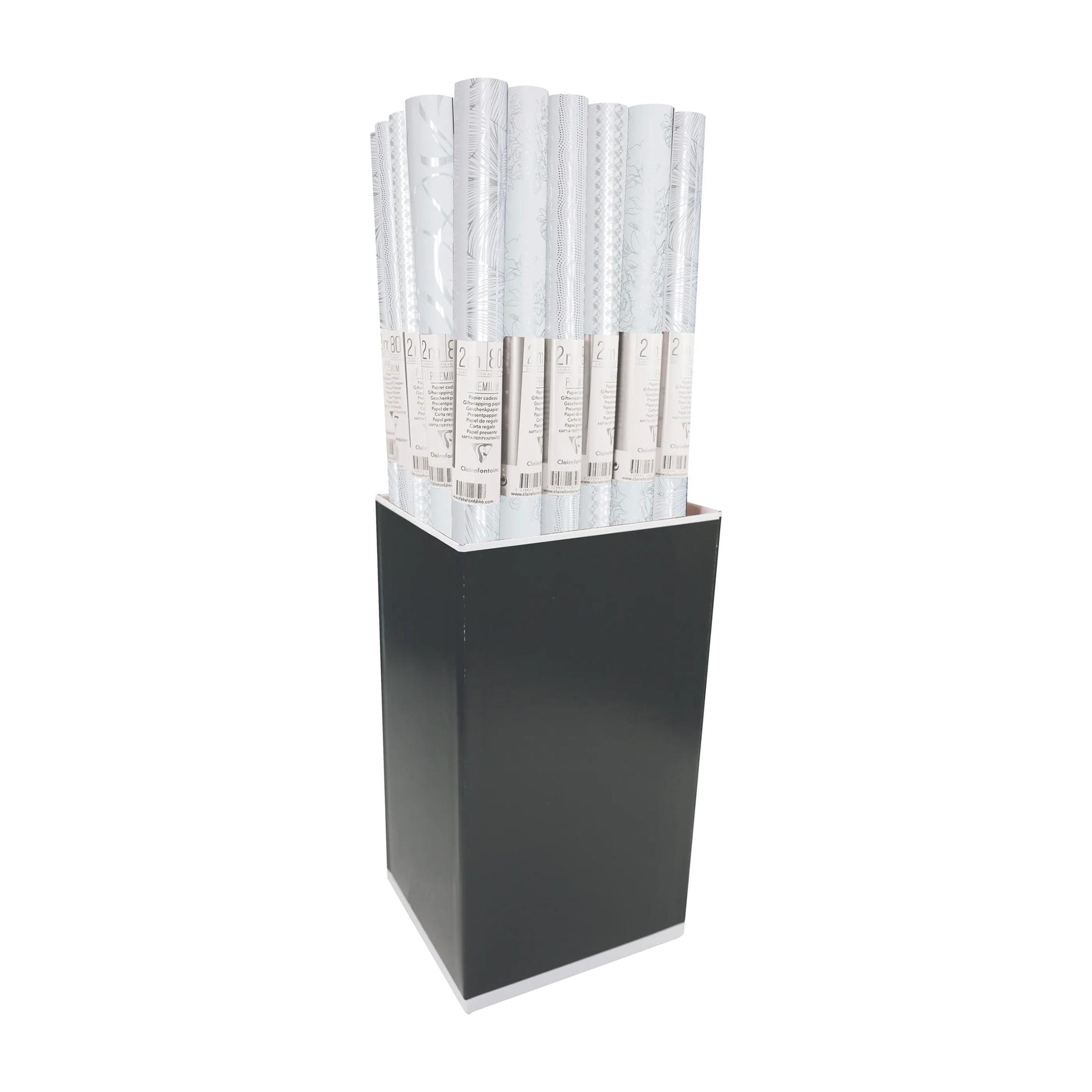 Clairefontaine Wrapping Paper Roll Premium (2 Metres) Blanc