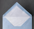 Verge de France Pack of 25 Gummed Envelopes C6 Size Blue