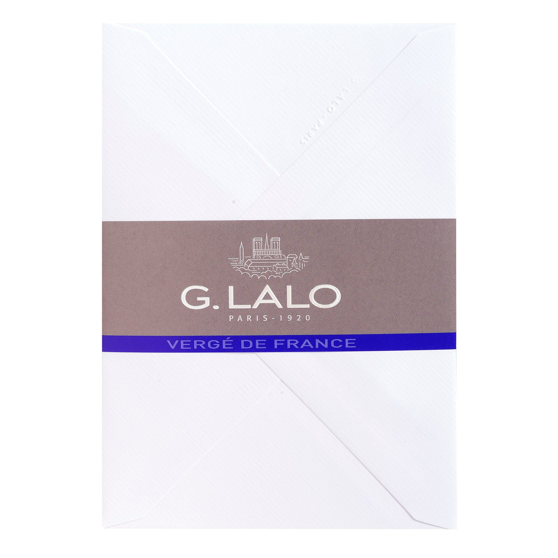 G. Lalo Verge de France C6 Envelopes Pack of 25 Extra White