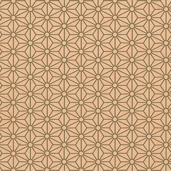 Clairefontaine Wrapping Paper Counter Roll 50 m x 70 cm Gold Diamonds Kraft
