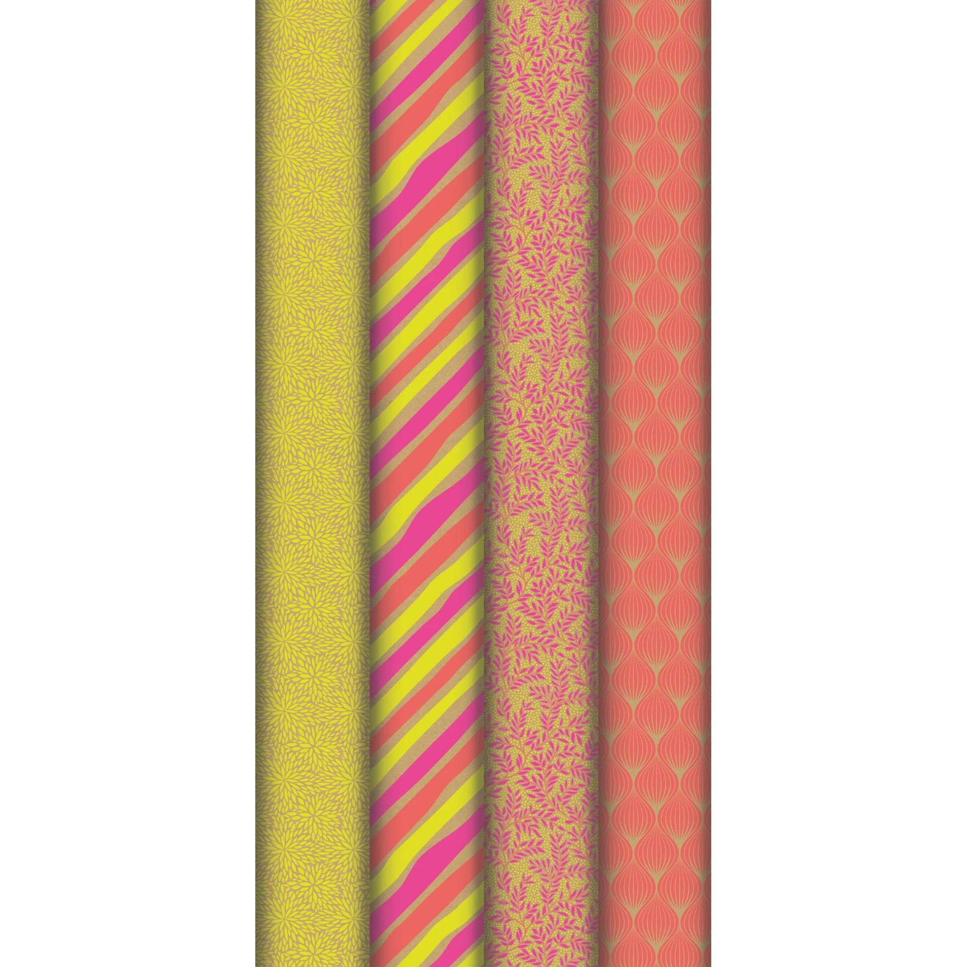 Clairefontaine Wrapping Paper Roll (2 Metres) Neon