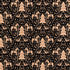 Clairefontaine Wrapping Paper Counter Roll 50 m x 70 cm Nordic Folk Black Kraft