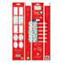 Clairefontaine Tiny Roll Pack Red & Blue