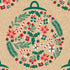 Clairefontaine Wrapping Paper Counter Roll 50 m x 70 cm Christmas Baubles Kraft