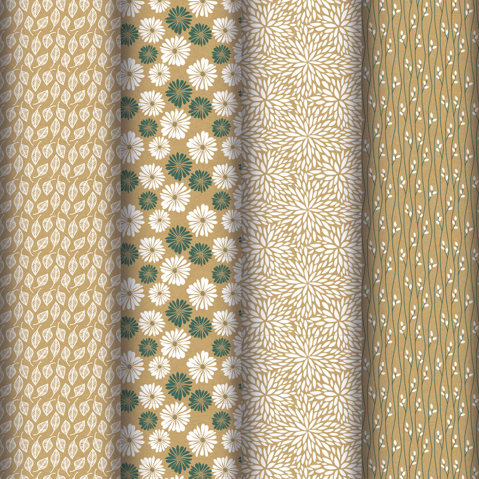 Clairefontaine Wrapping Paper Roll (2 Metres) Nature