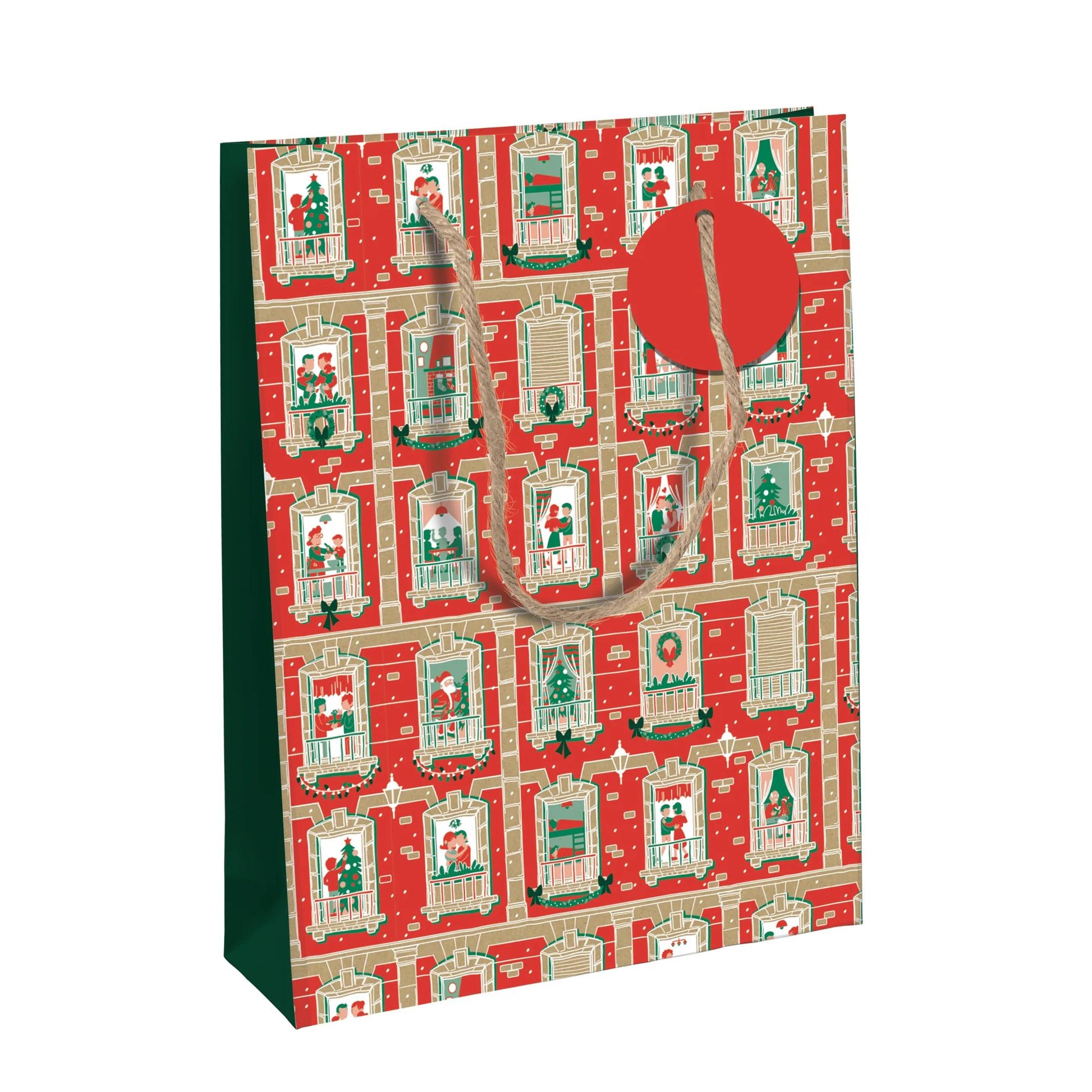 Clairefontaine Gift Bag Spirit of Christmas Large