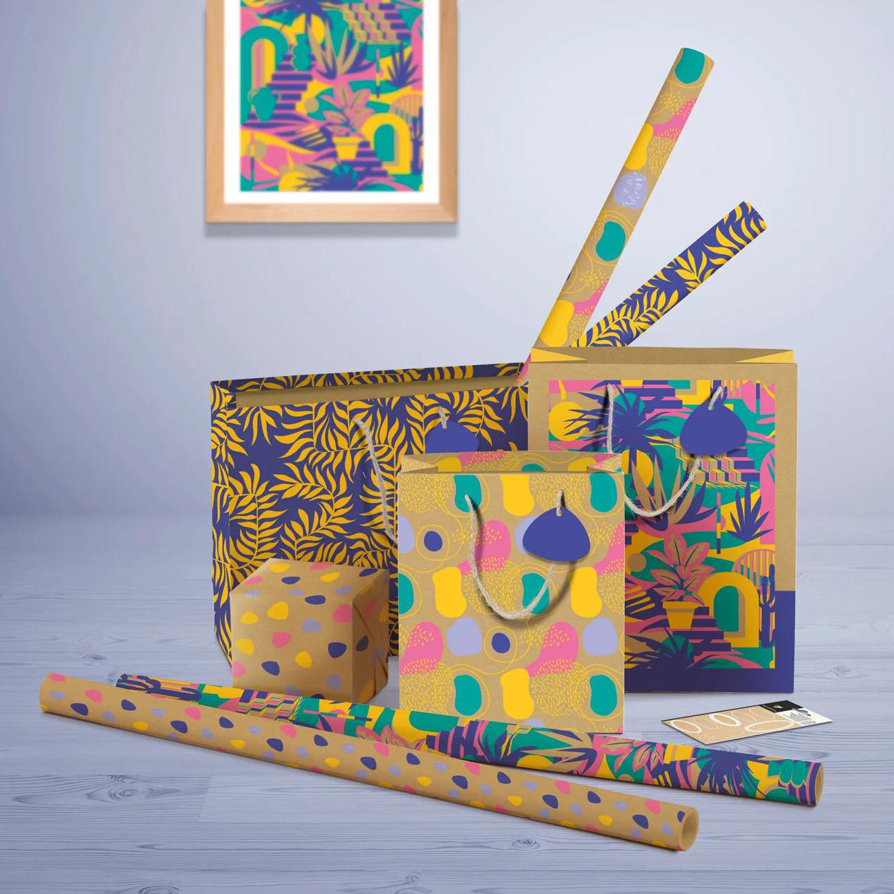 Clairefontaine Wrapping Paper Roll (2 Metres) Liwa