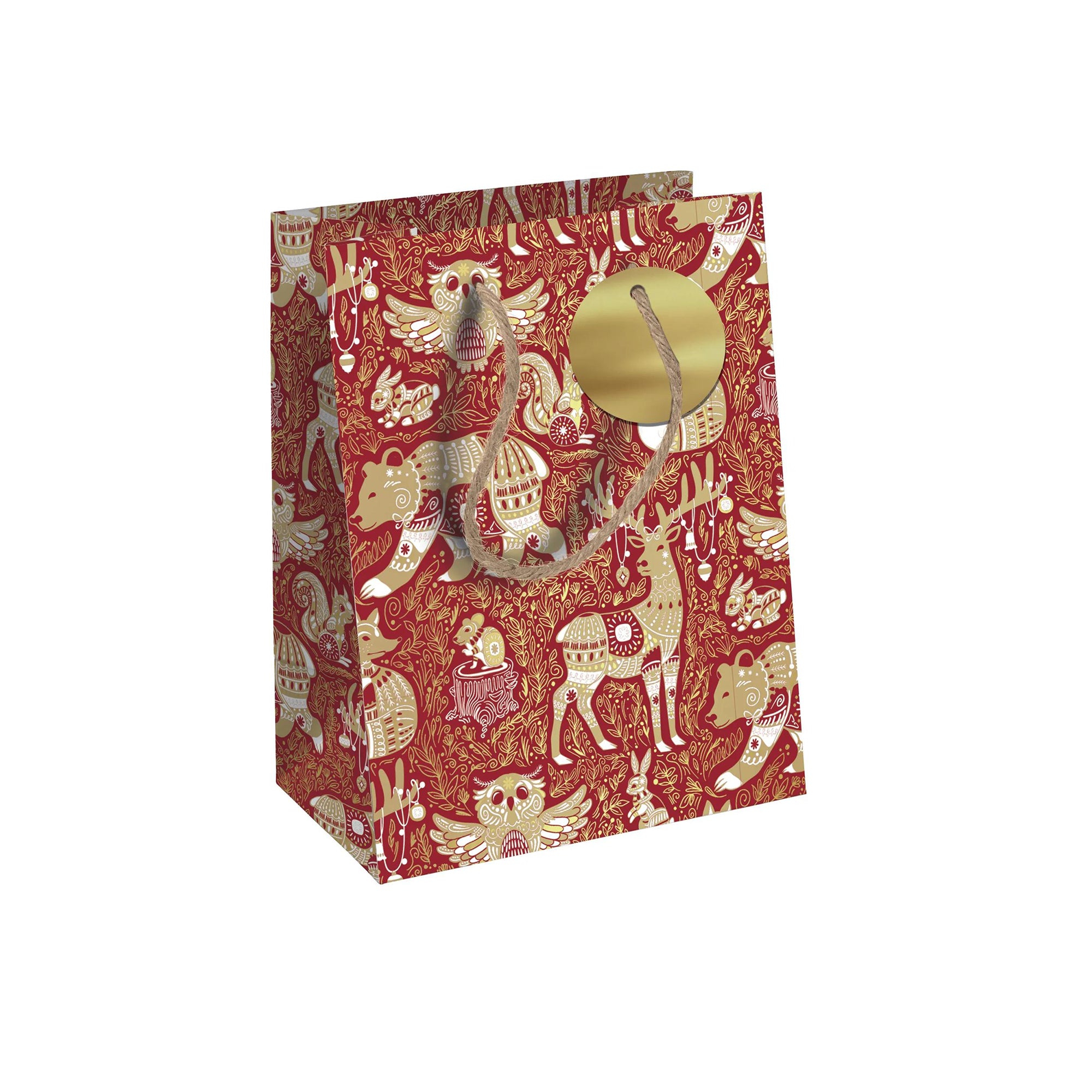 Clairefontaine Gift Bag Red Forest Medium