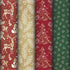 Clairefontaine Wrapping Paper Roll (2 metres) Red Forest