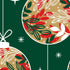 Clairefontaine Wrapping Paper Counter Roll 50 m x 70 cm Christmas Baubles Green Kraft