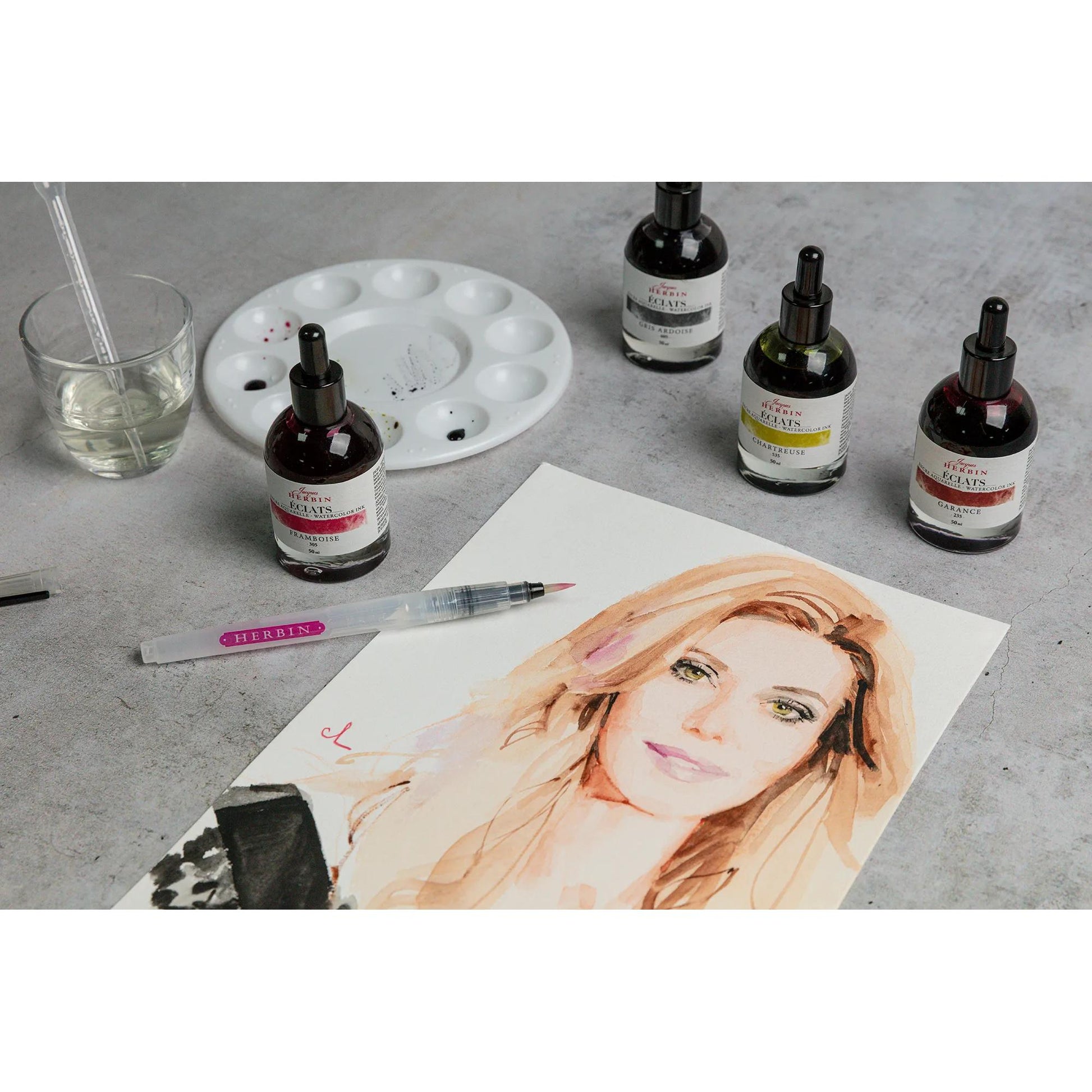 Refillable Brush Pen Medium Tip