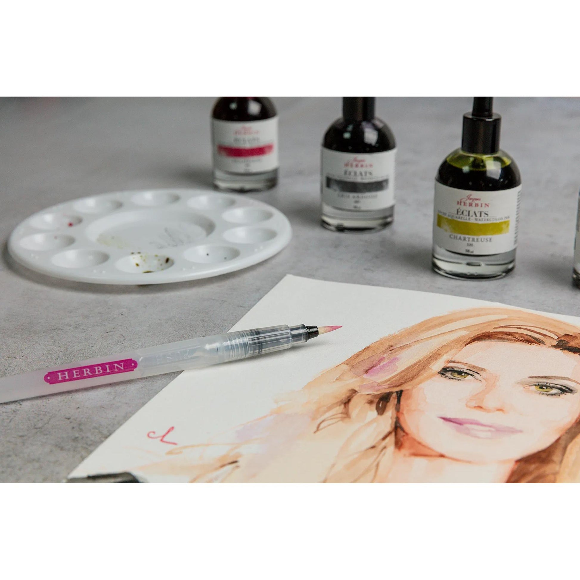 Refillable Brush Pen Medium Tip