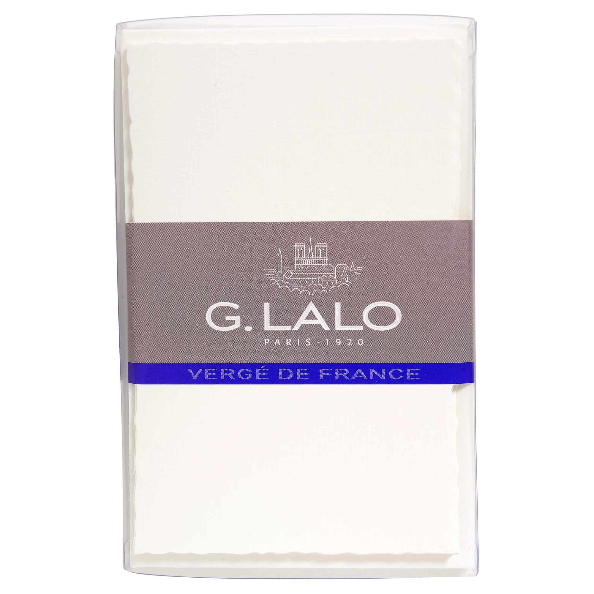 G. Lalo Mode de Paris Correspondence Set White