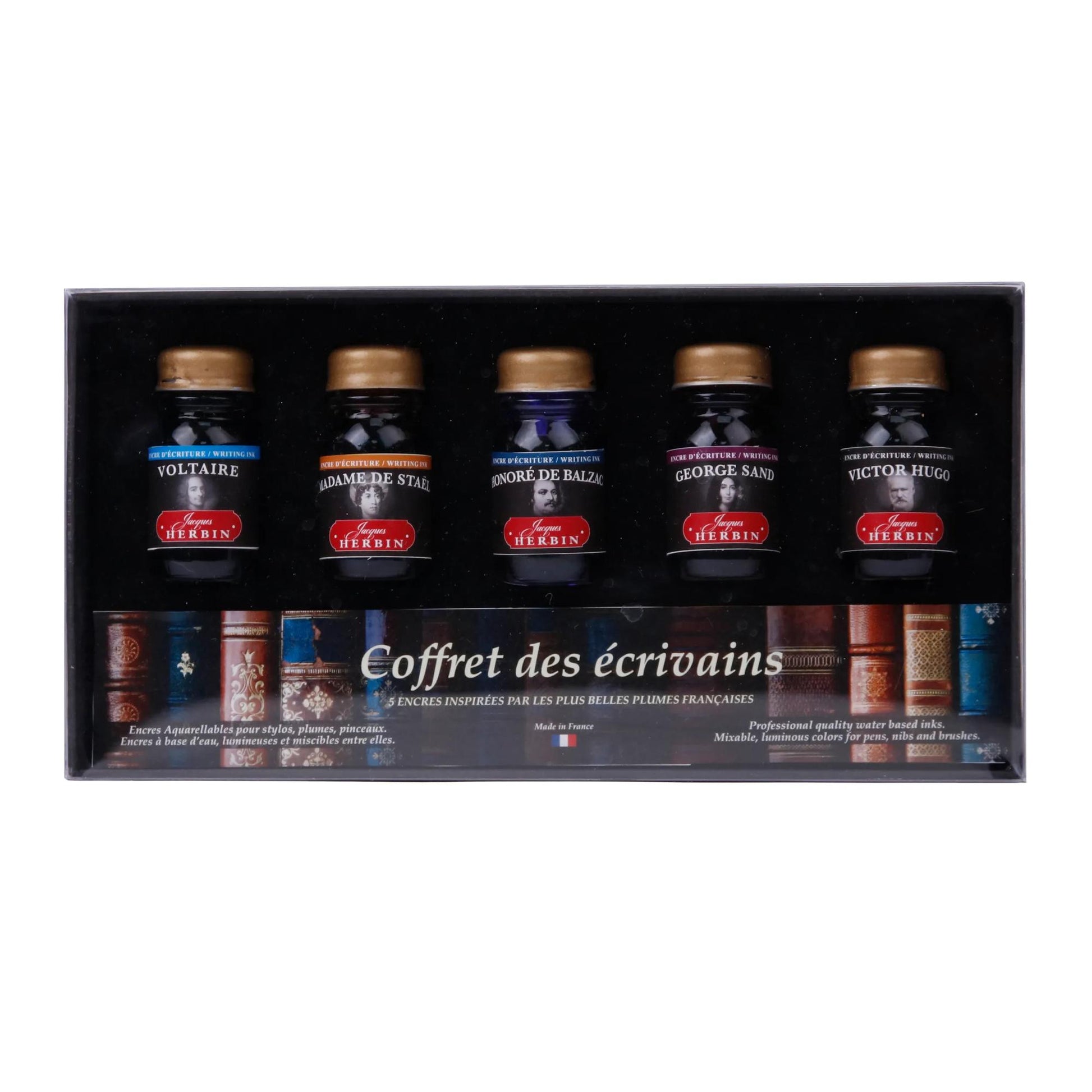Jacques Herbin French Writers Ink Gift Set