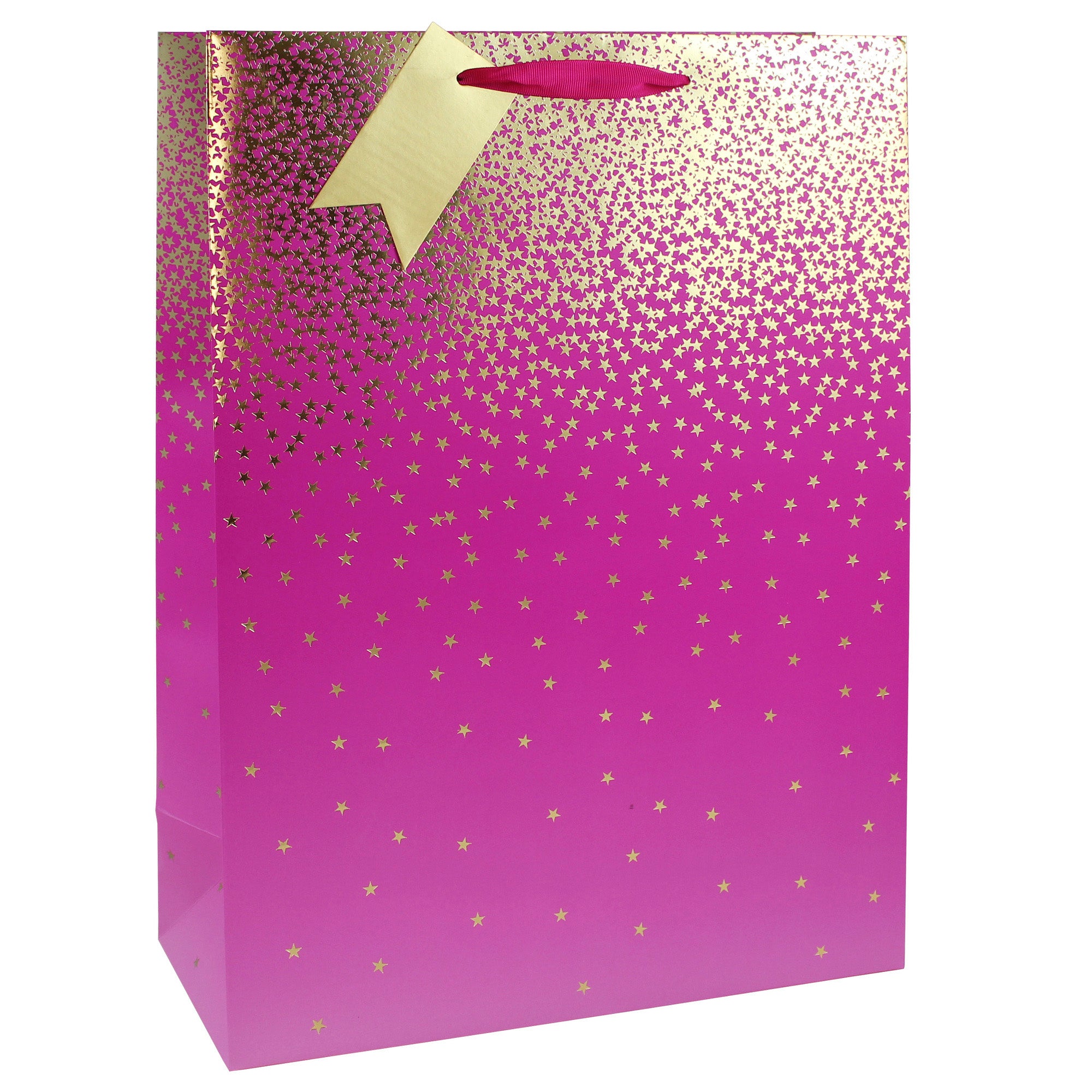 Eurowrap Gift Bag Ombre Pink Extra-Large