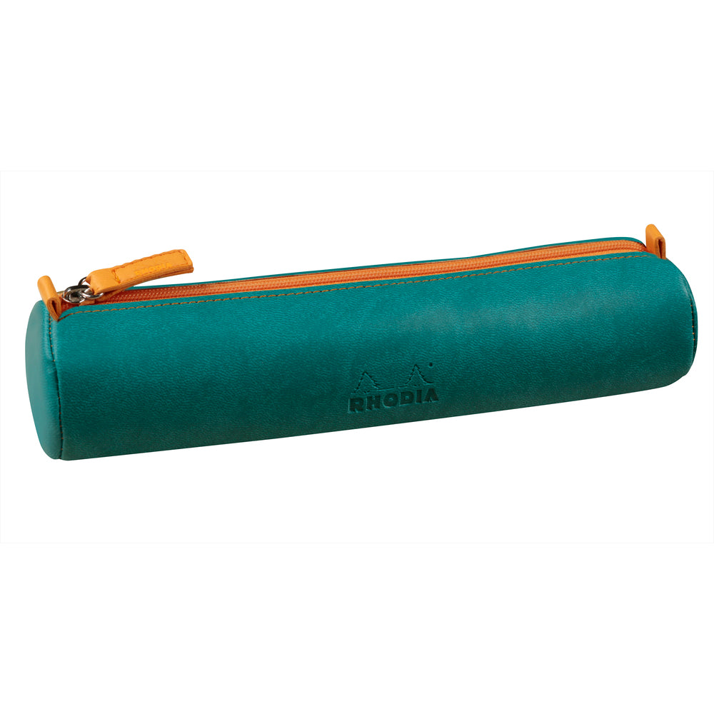Rhodiarama Round Pencil Case Peacock