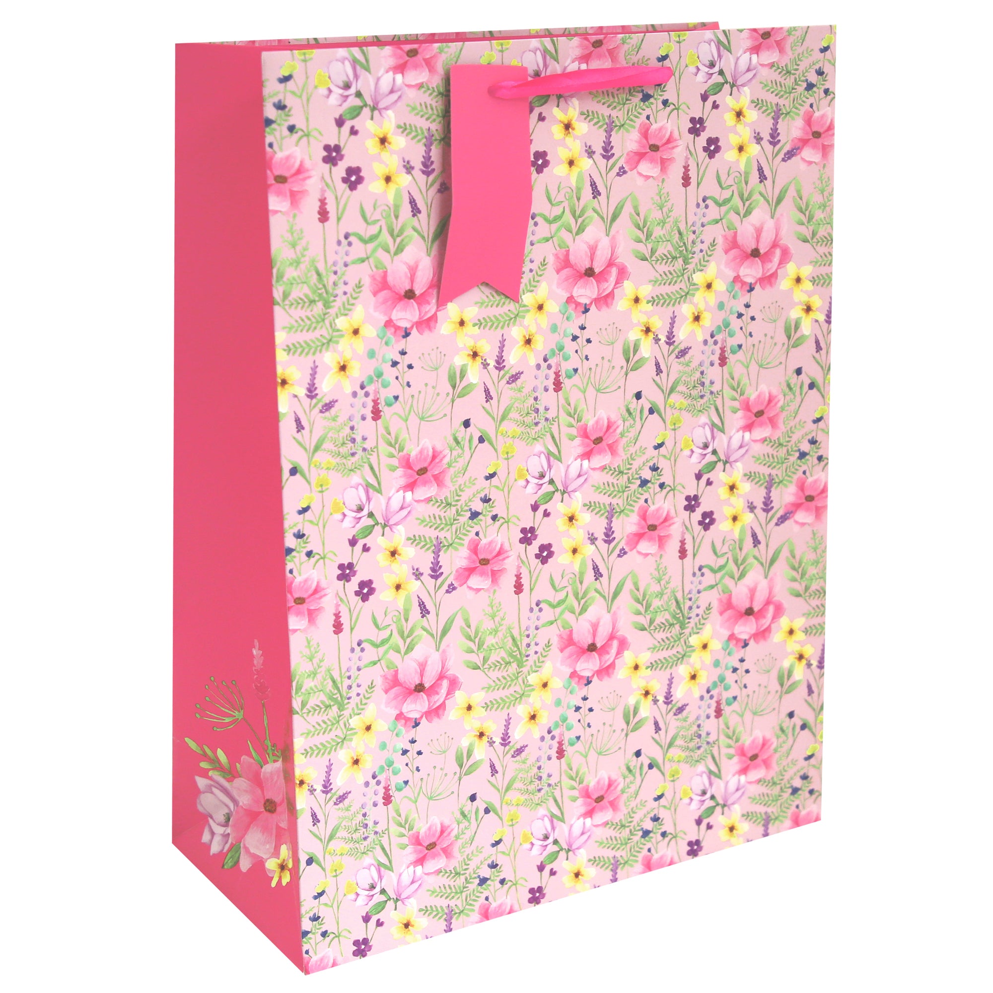 Eurowrap Gift Bag Meadow Flowers Extra-Large