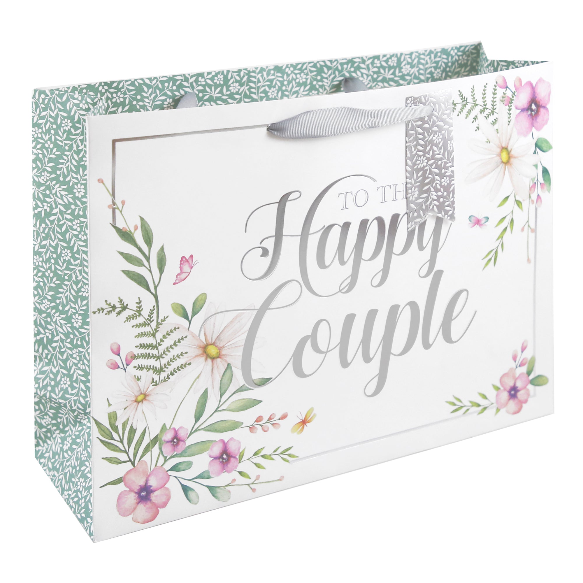 Eurowrap Gift Bag Happy Couple Shopper XL With Greeting Card