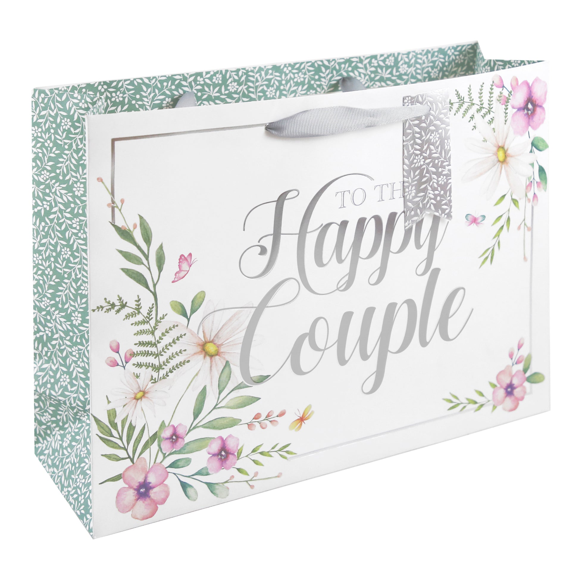 Eurowrap Gift Bag Happy Couple Shopper XL With Greeting Card