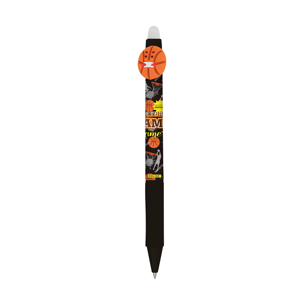 ONLINE Germany magiXX Fun Erasable Gel Pen Basketball Black