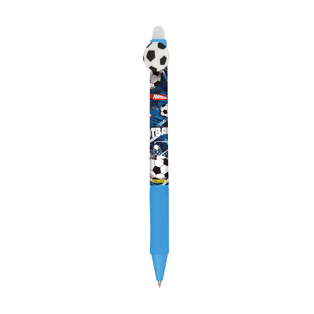 ONLINE Germany magiXX Fun Erasable Gel Pen Football Blue