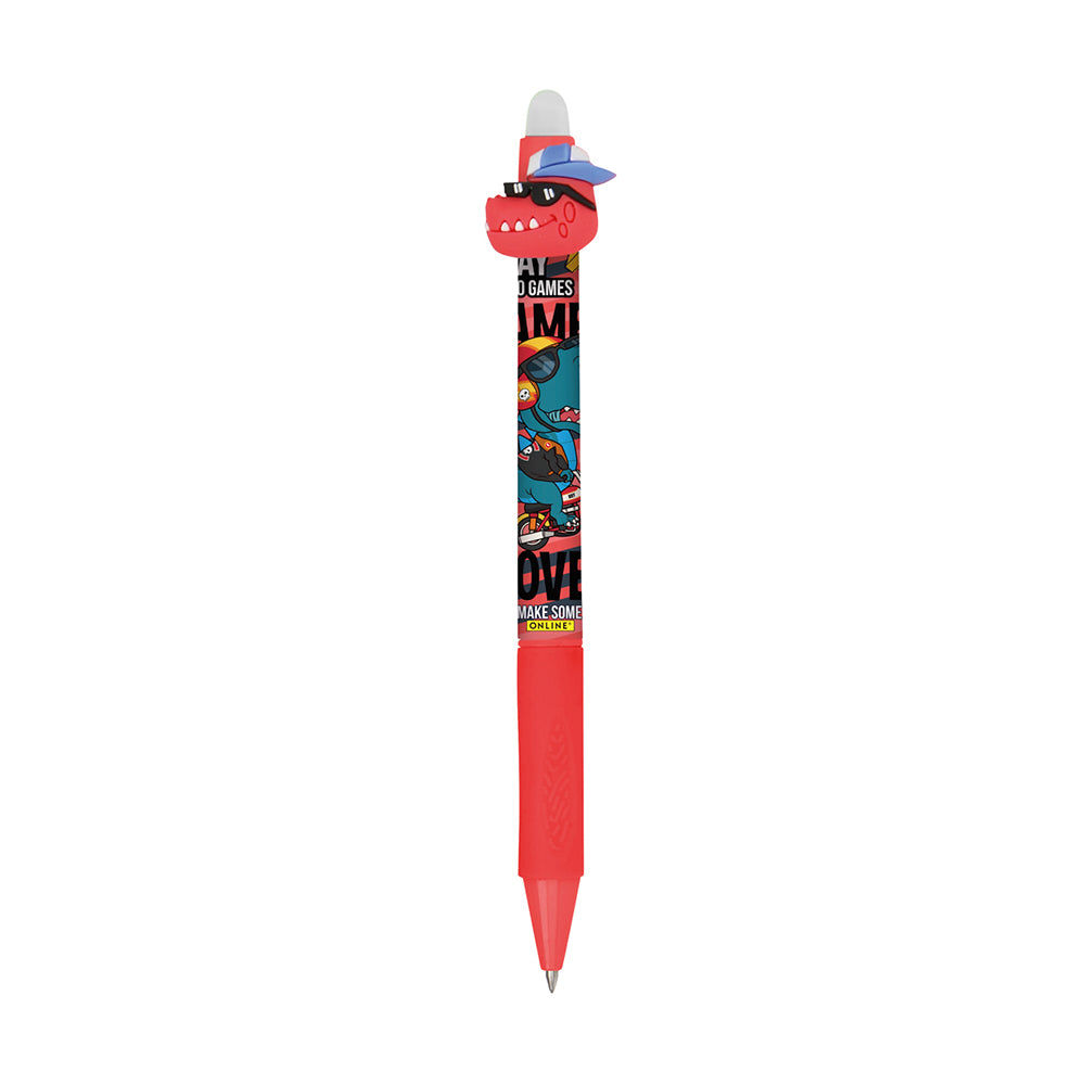 ONLINE Germany magiXX Fun Erasable Gel Pen Dino Red