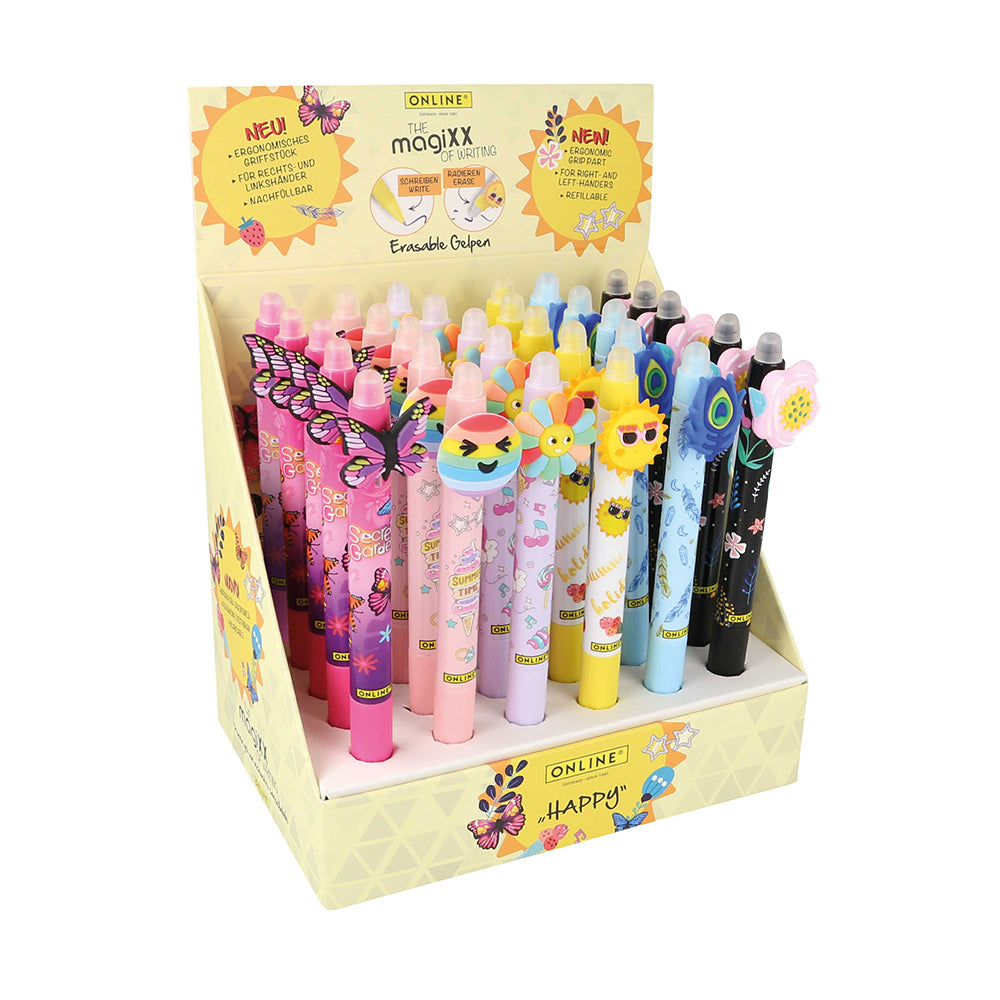 ONLINE Germany magiXX Fun 'Happy' CDU 30 Erasable Gel Pens