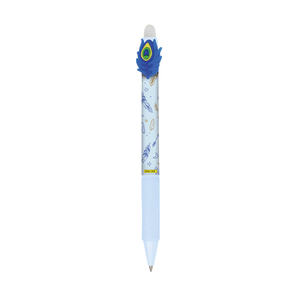 ONLINE Germany magiXX Fun Erasable Gel Pen Blue Feather