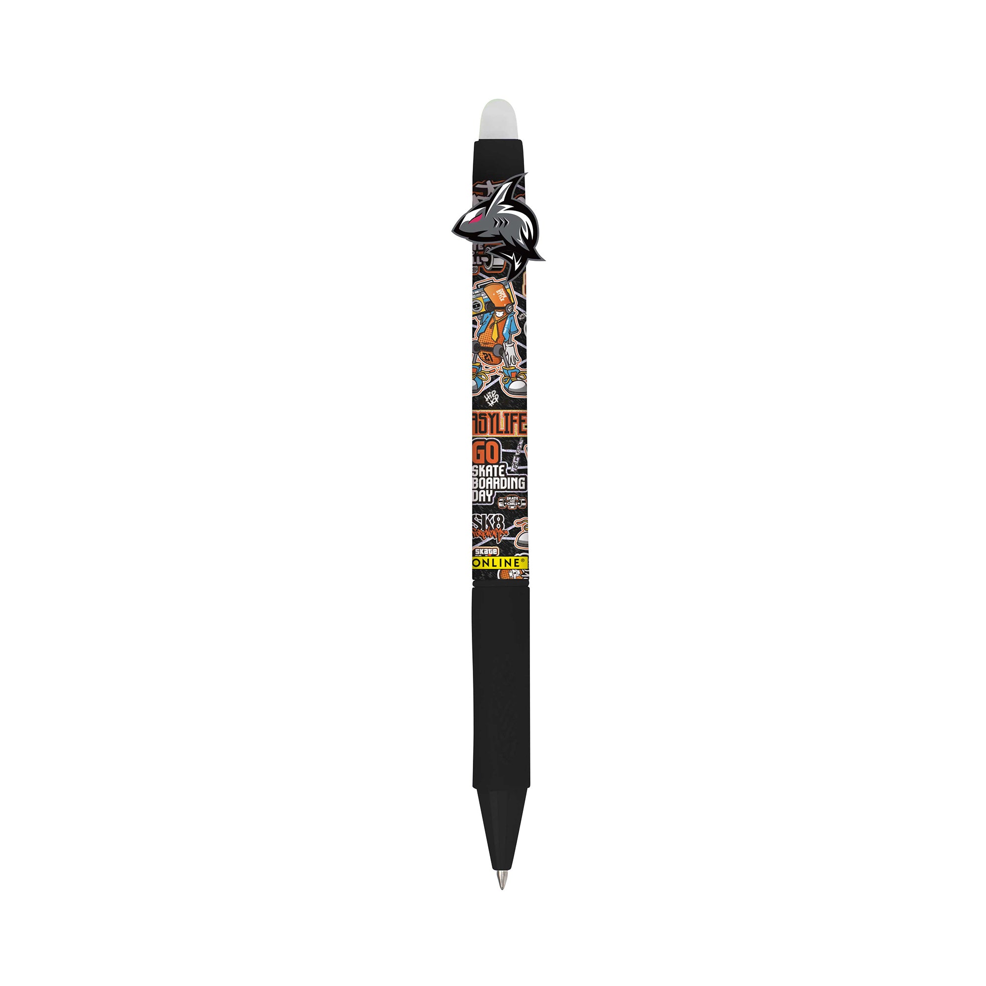 ONLINE Germany magiXX Fun Erasable Gel Pen Shark Grey