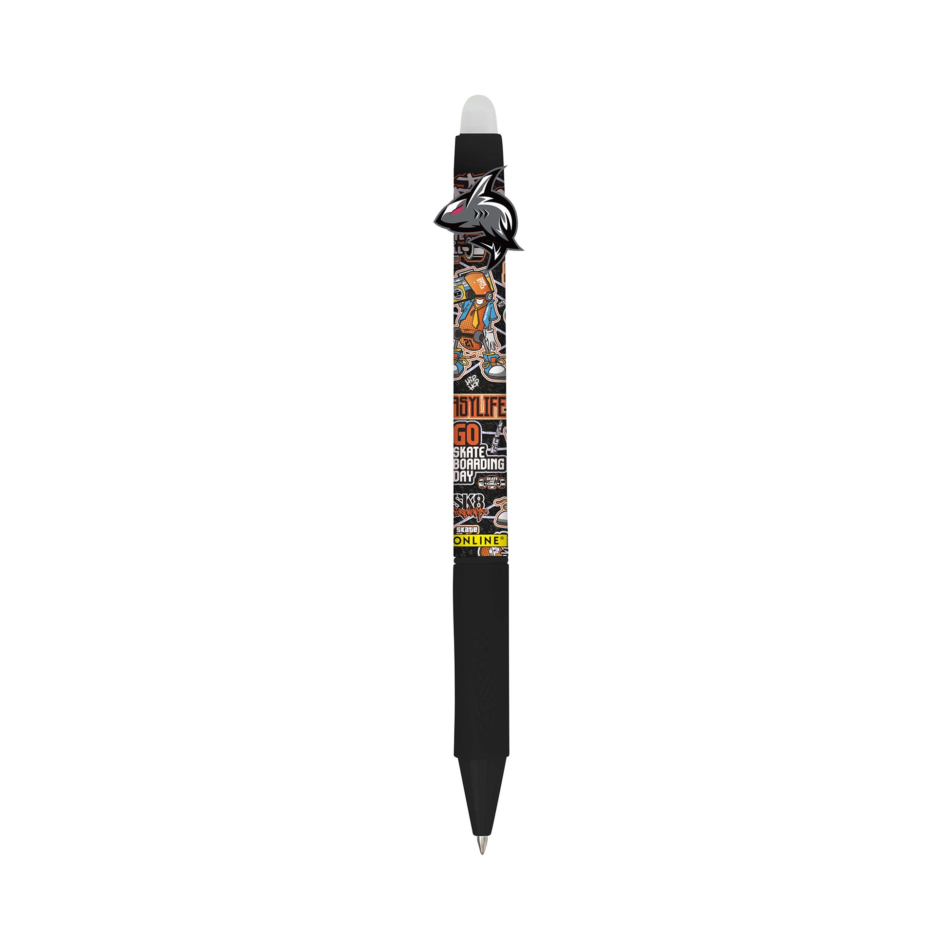 ONLINE Germany magiXX Fun Erasable Gel Pen Shark Grey
