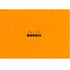 Rhodia No. 38 Top Stapled Notepad A3+ Grid Orange