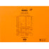 Rhodia No. 38 Top Stapled Notepad A3+ Grid Orange