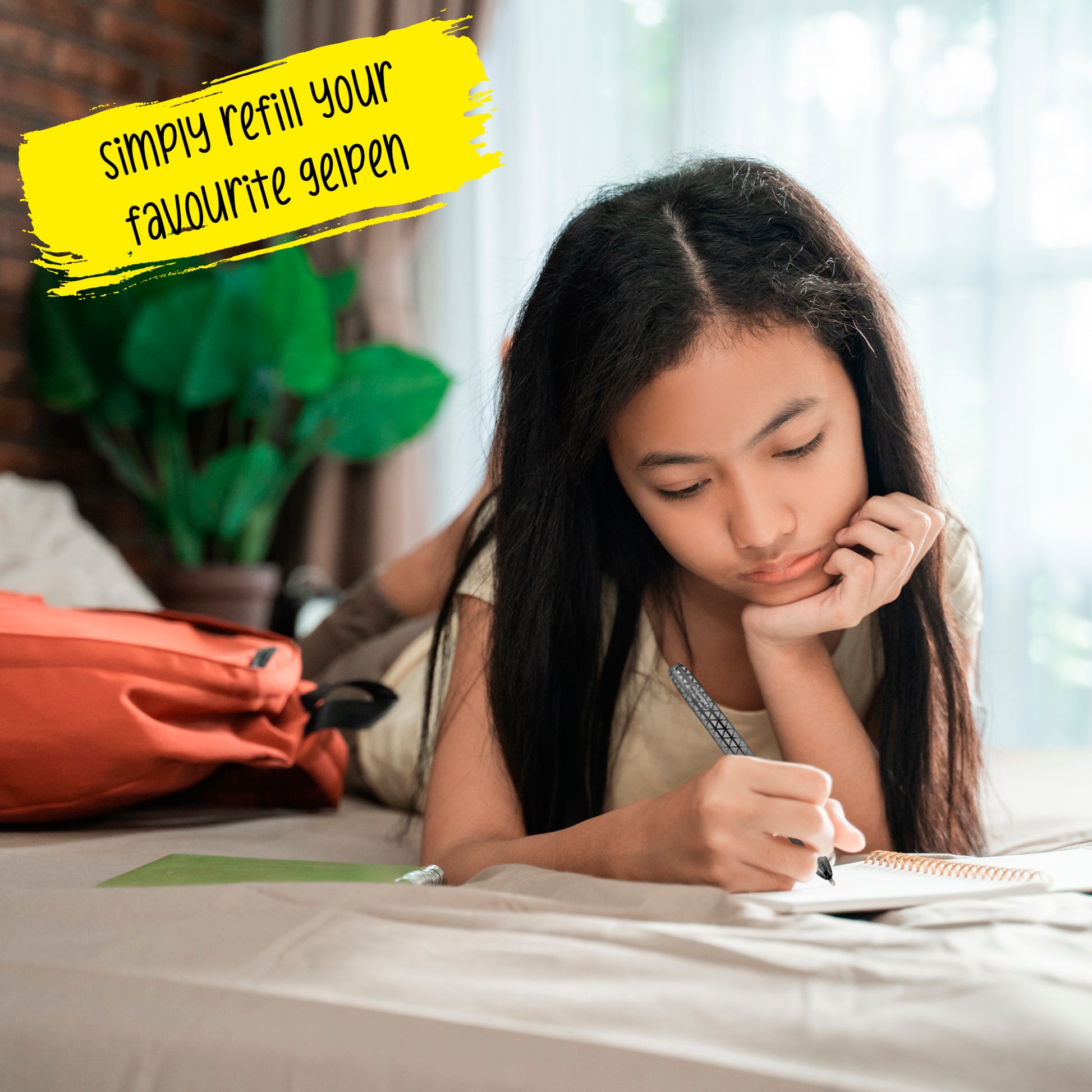 ONLINE Germany magiXX Erasable Gel Pen Refill Pack of 3 Blue