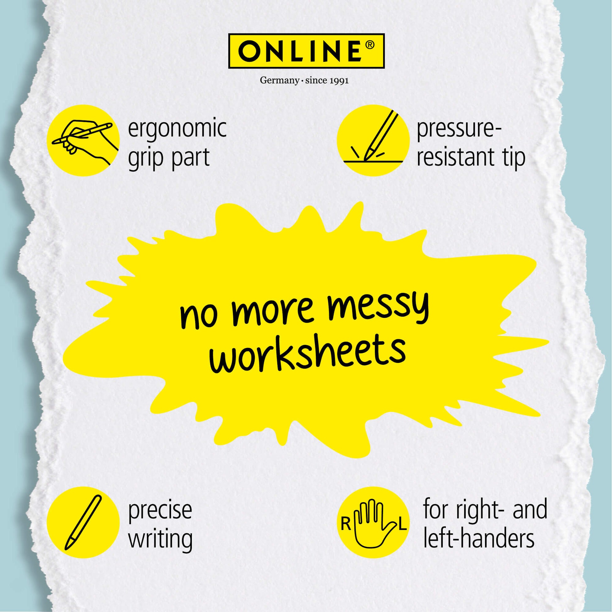 ONLINE Germany magiXX Erasable Fountain Pen CDU 30 Pens