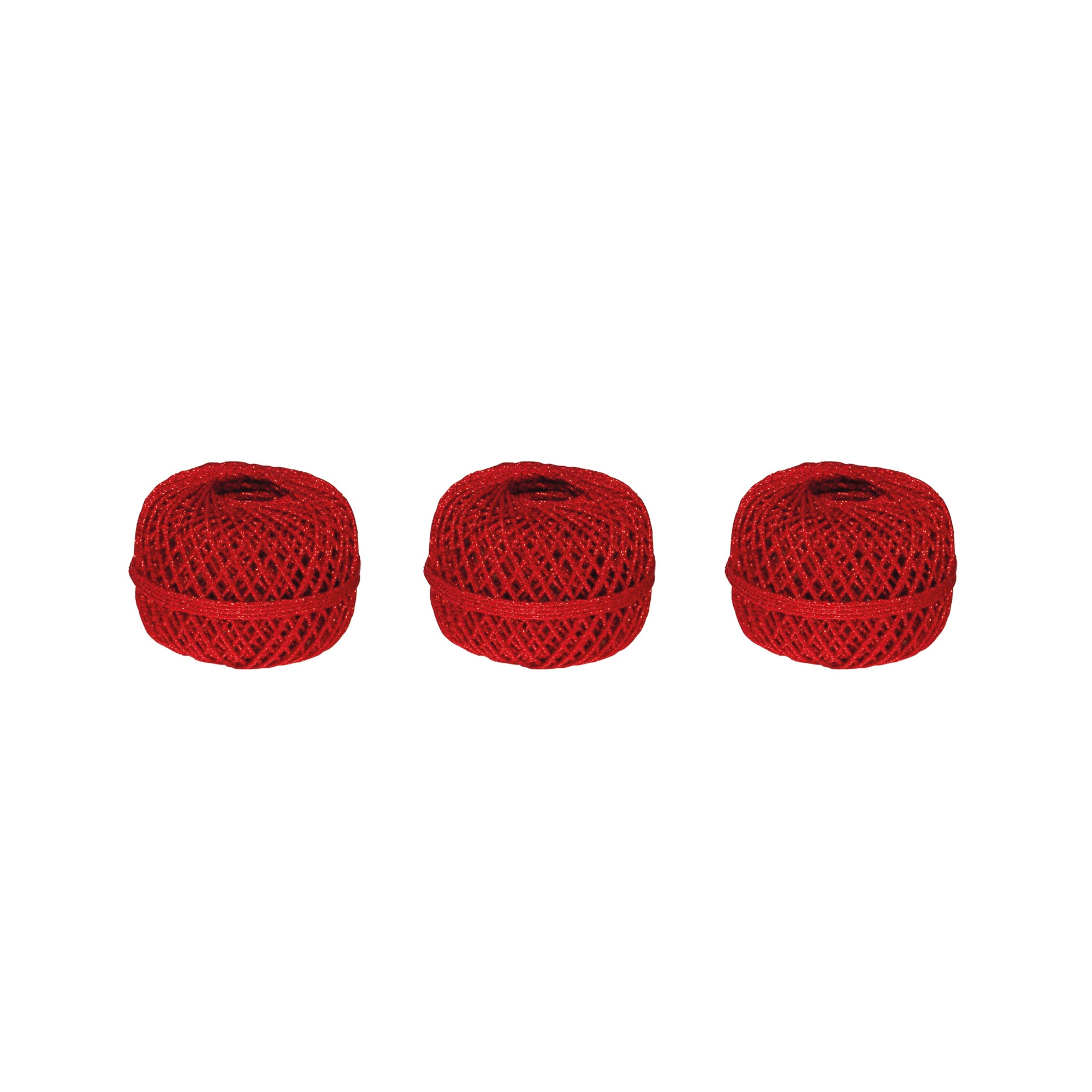 Clairefontaine Metallic Cord 20 metres Red (Tray of 10)