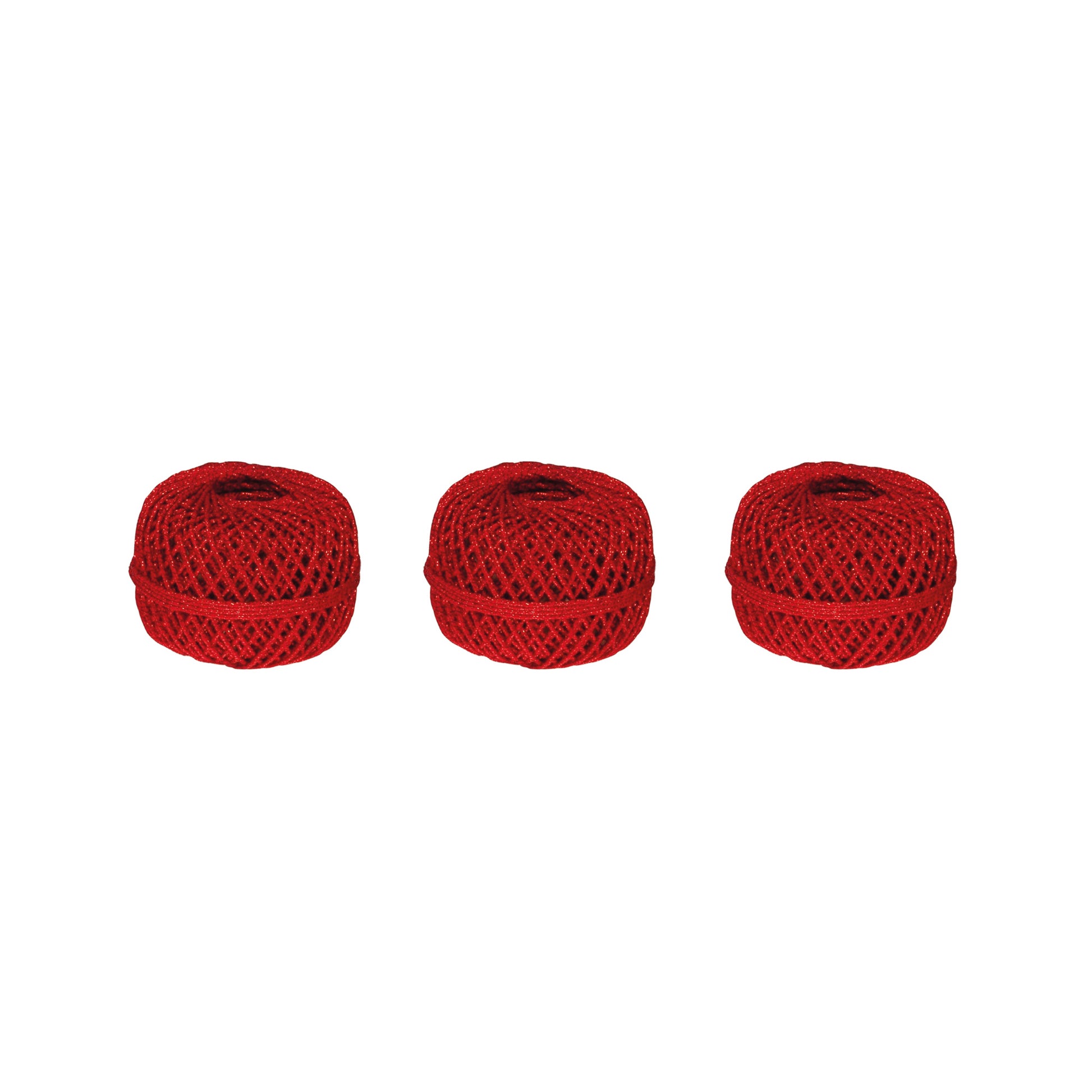 Clairefontaine Metallic Cord 20 metres Red (Tray of 10)