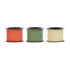 Clairefontaine Glitter Ribbon 10 metres Terracotta, Eucalyptus & Ivory (Tray of 18)
