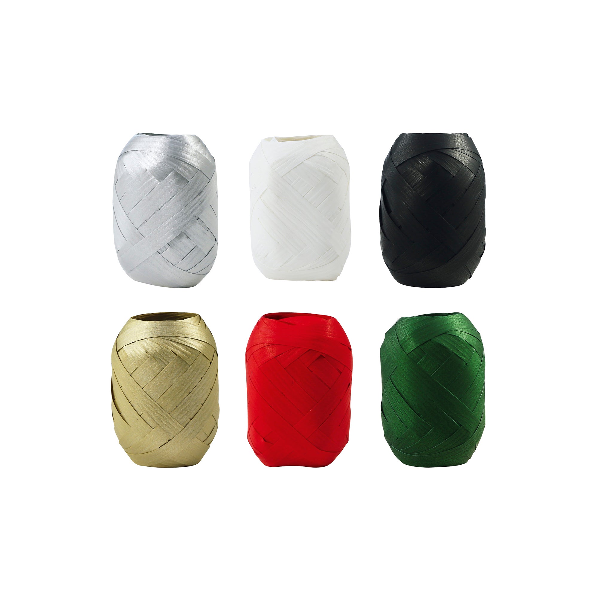 Clairefontaine Matte Ribbon 10 metres Assorted Colours (Tray of 24)