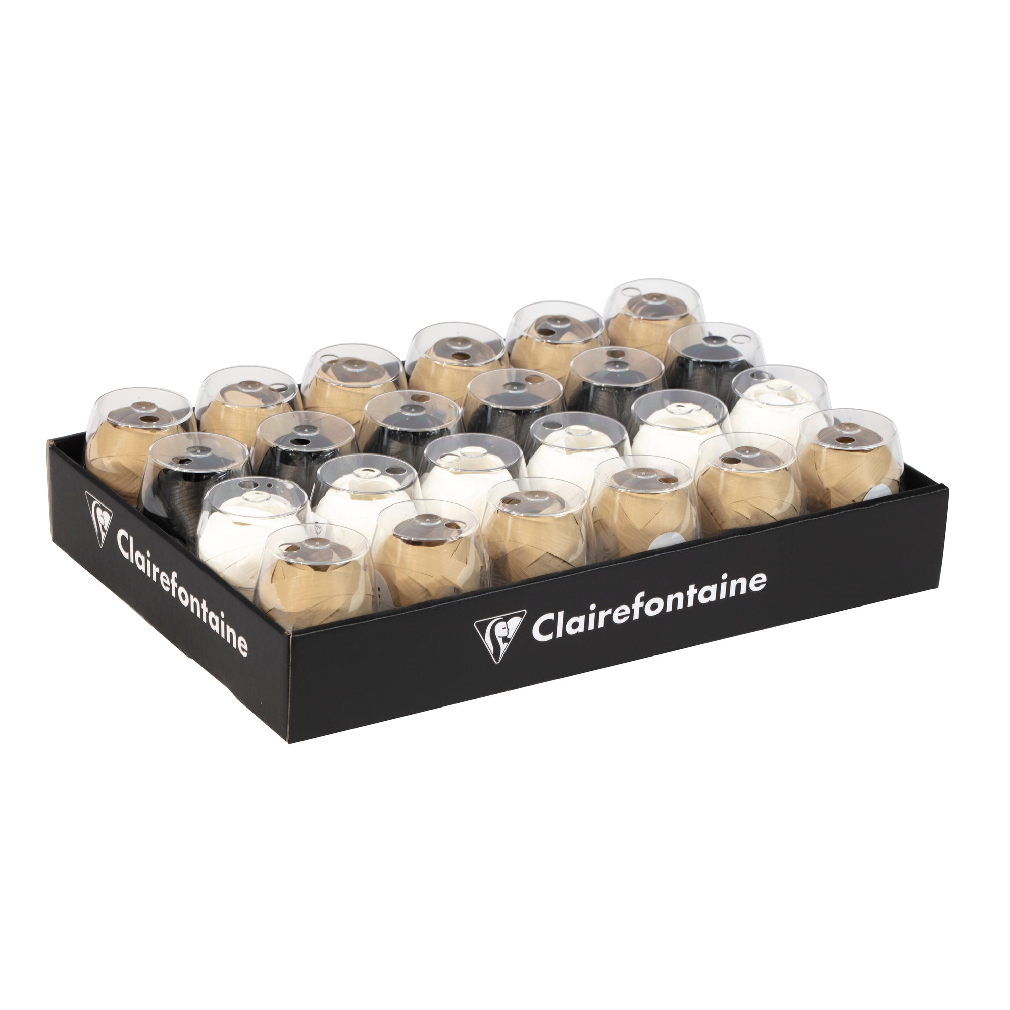 Clairefontaine Matte Ribbon Minimalist Tray of 24