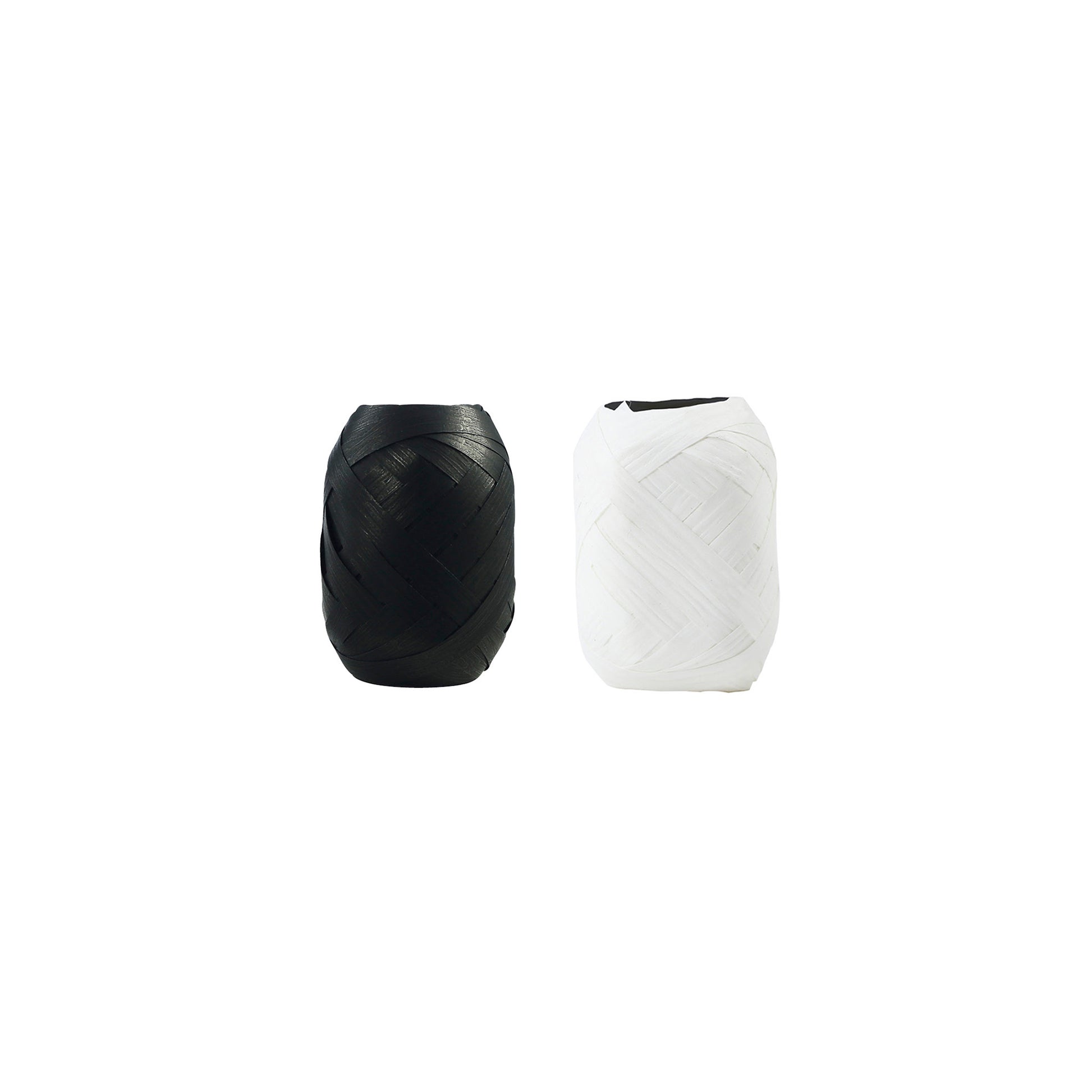 Clairefontaine Matte Ribbon 10 metres Black & White Reversible (Tray of 24)