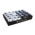 Clairefontaine Matte Ribbon 10 metres Black & White Reversible (Tray of 24)