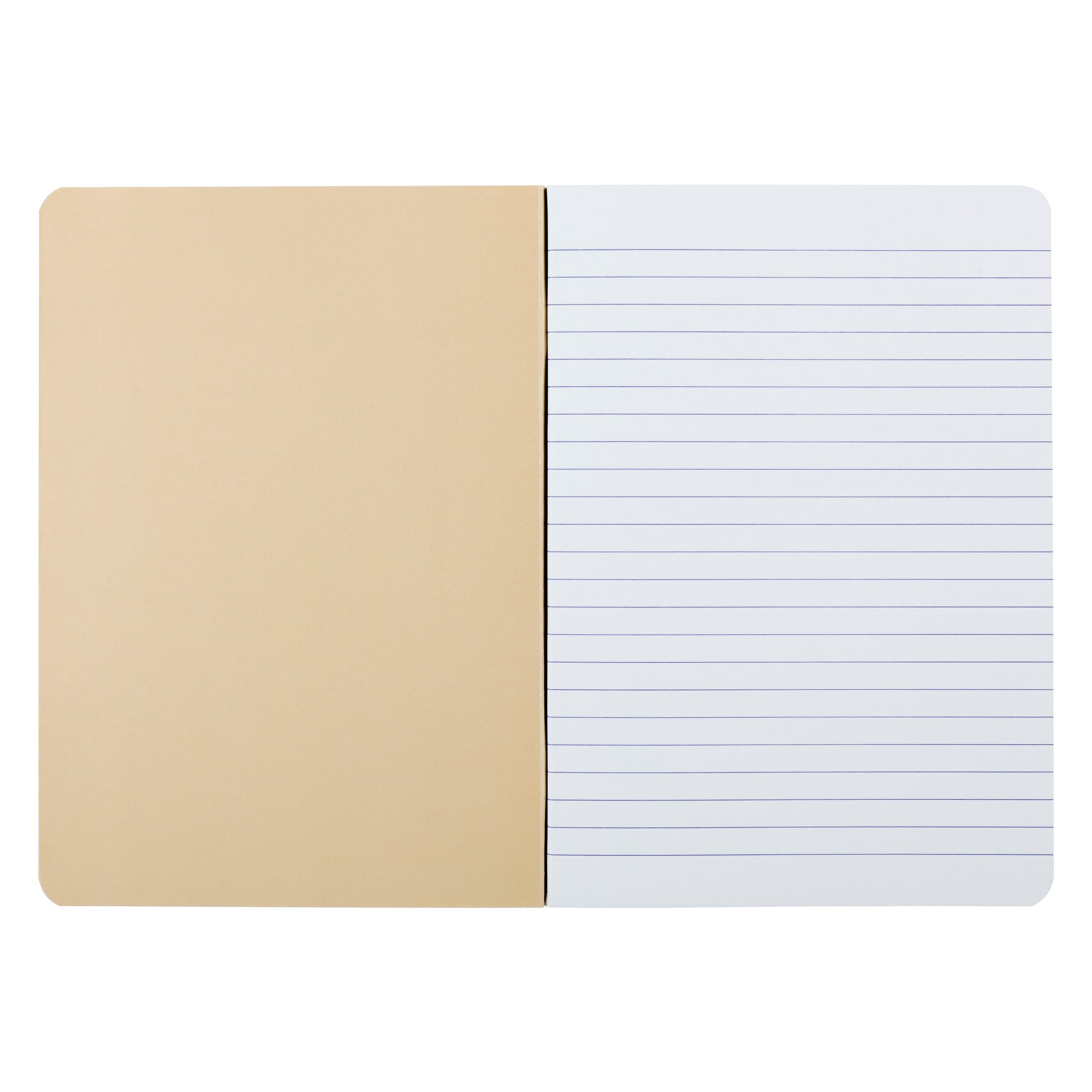 Clairefontaine Forever 100% Recycled Stapled Notebook A5 Lined Red
