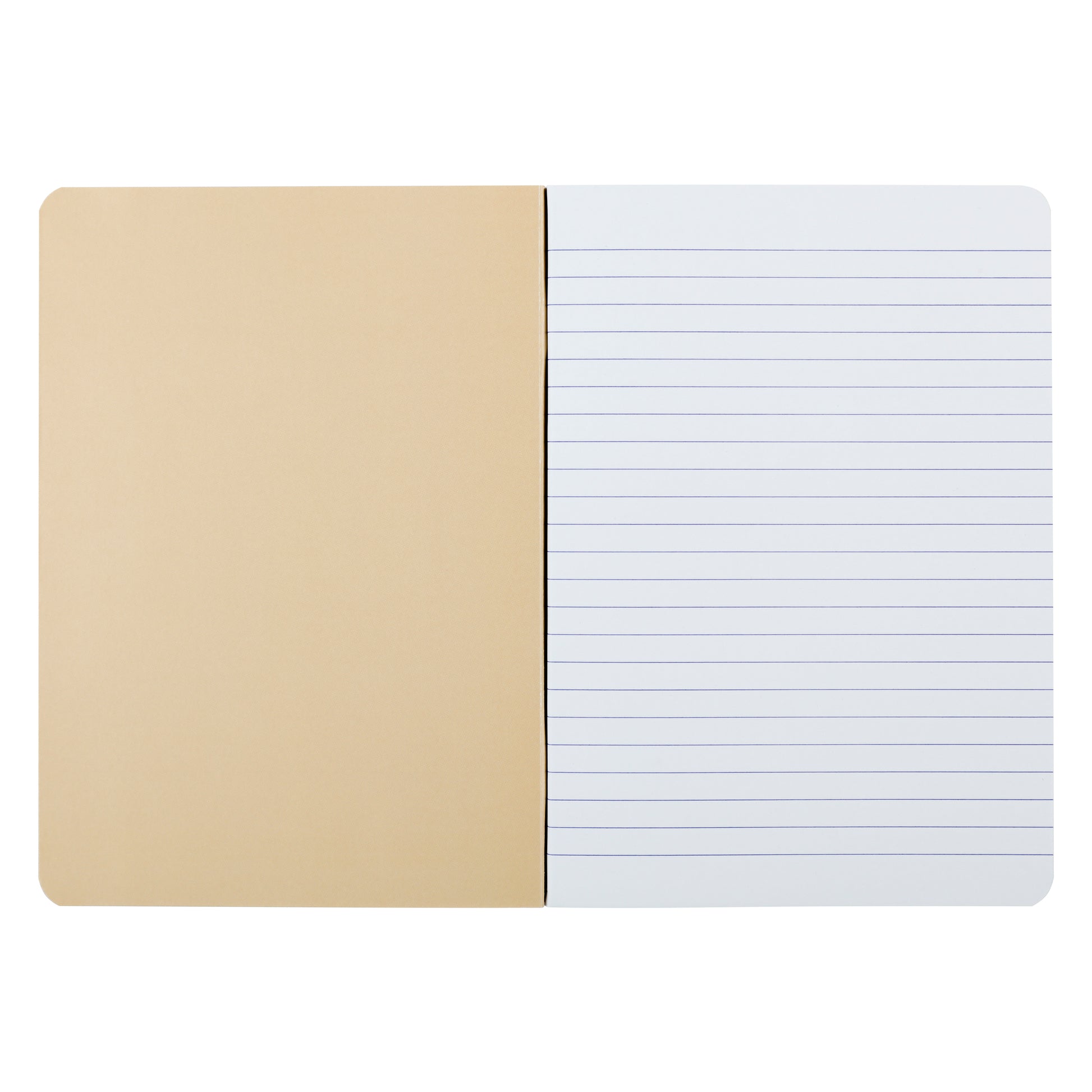 Clairefontaine Forever 100% Recycled Stapled Notebook A5 Lined Red