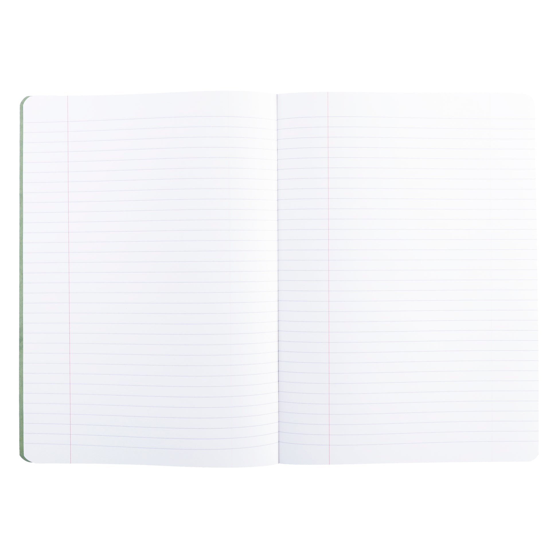 Clairefontaine Age Bag Essentials Duo Pack of 2 Stapled Notebooks A4 Lined Green