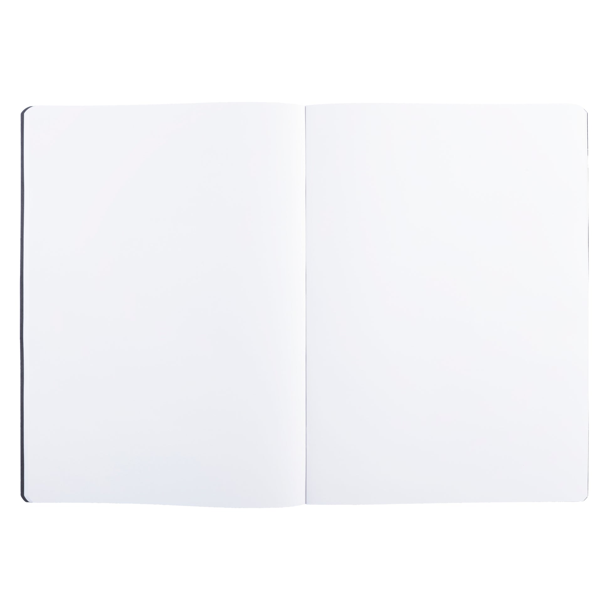 Clairefontaine Age Bag Essentials Duo Pack of 2 Stapled Notebooks A4 Blank Black