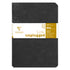 Clairefontaine Age Bag Essentials Duo Pack of 2 Stapled Notebooks A5 Lined Black