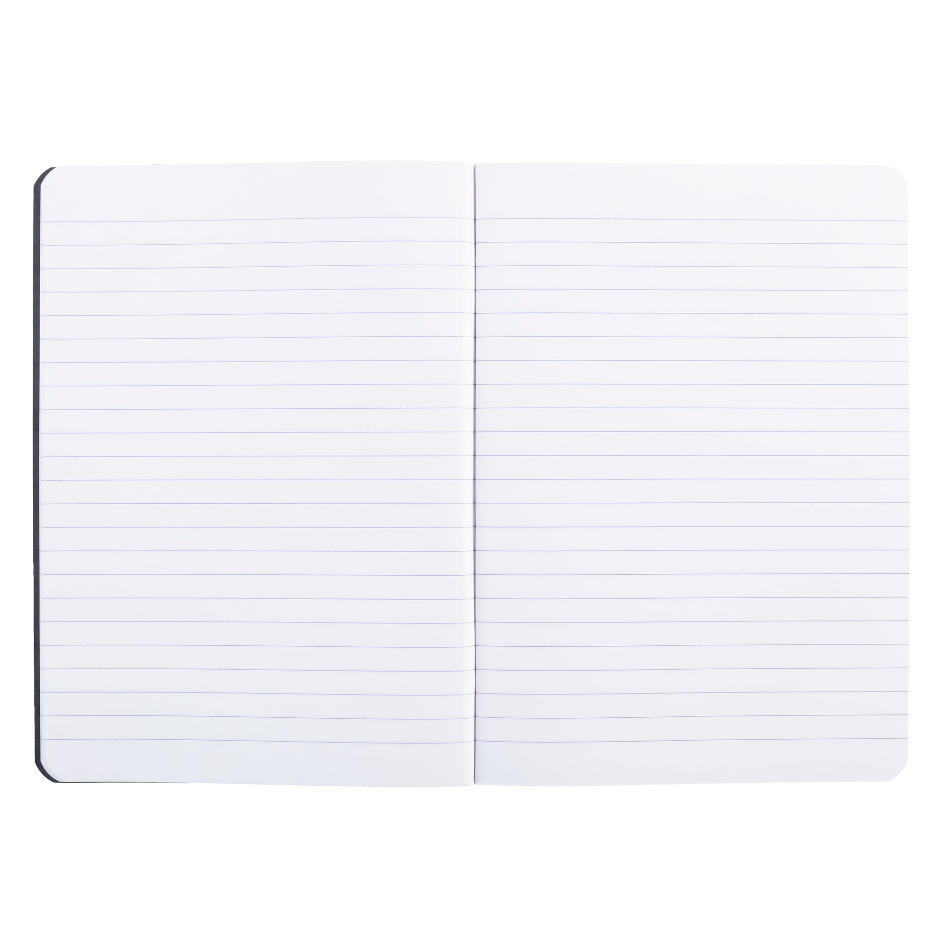 Clairefontaine Age Bag Essentials Duo Pack of 2 Stapled Notebooks A5 Lined Black