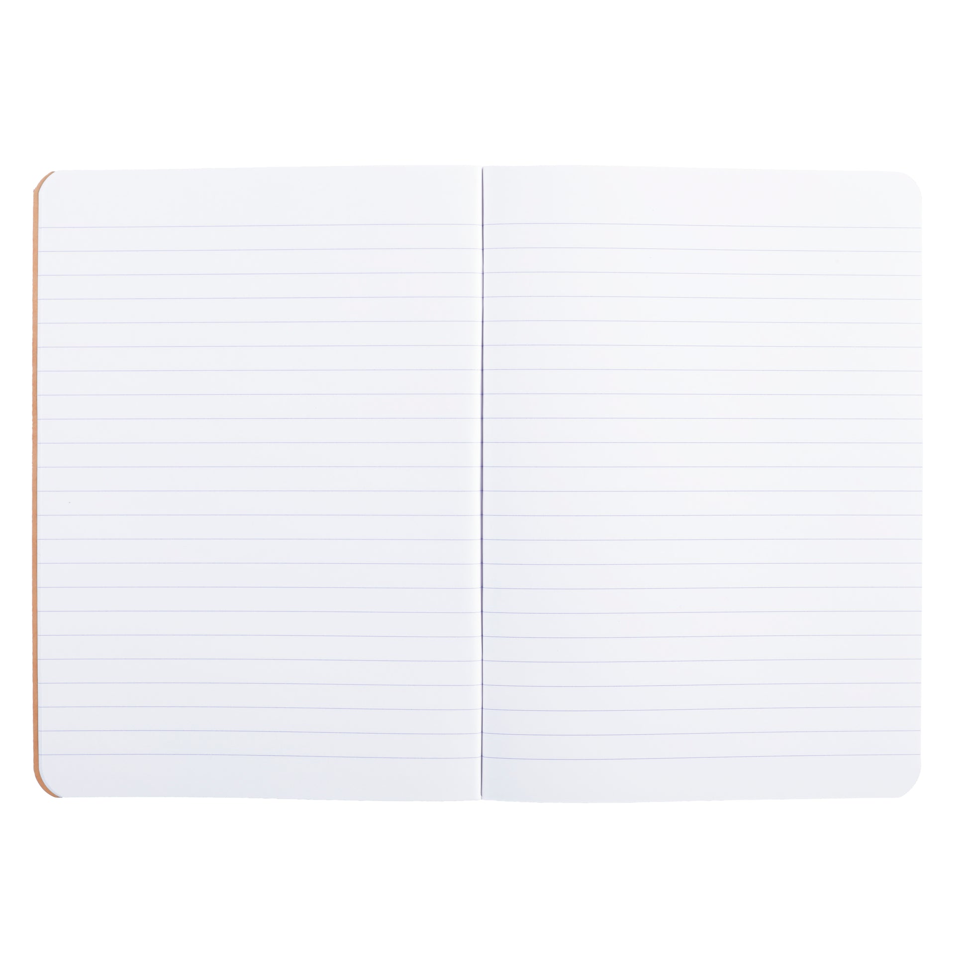 Clairefontaine Age Bag Essentials Duo Pack of 2 Stapled Notebooks A5 Lined Tobacco