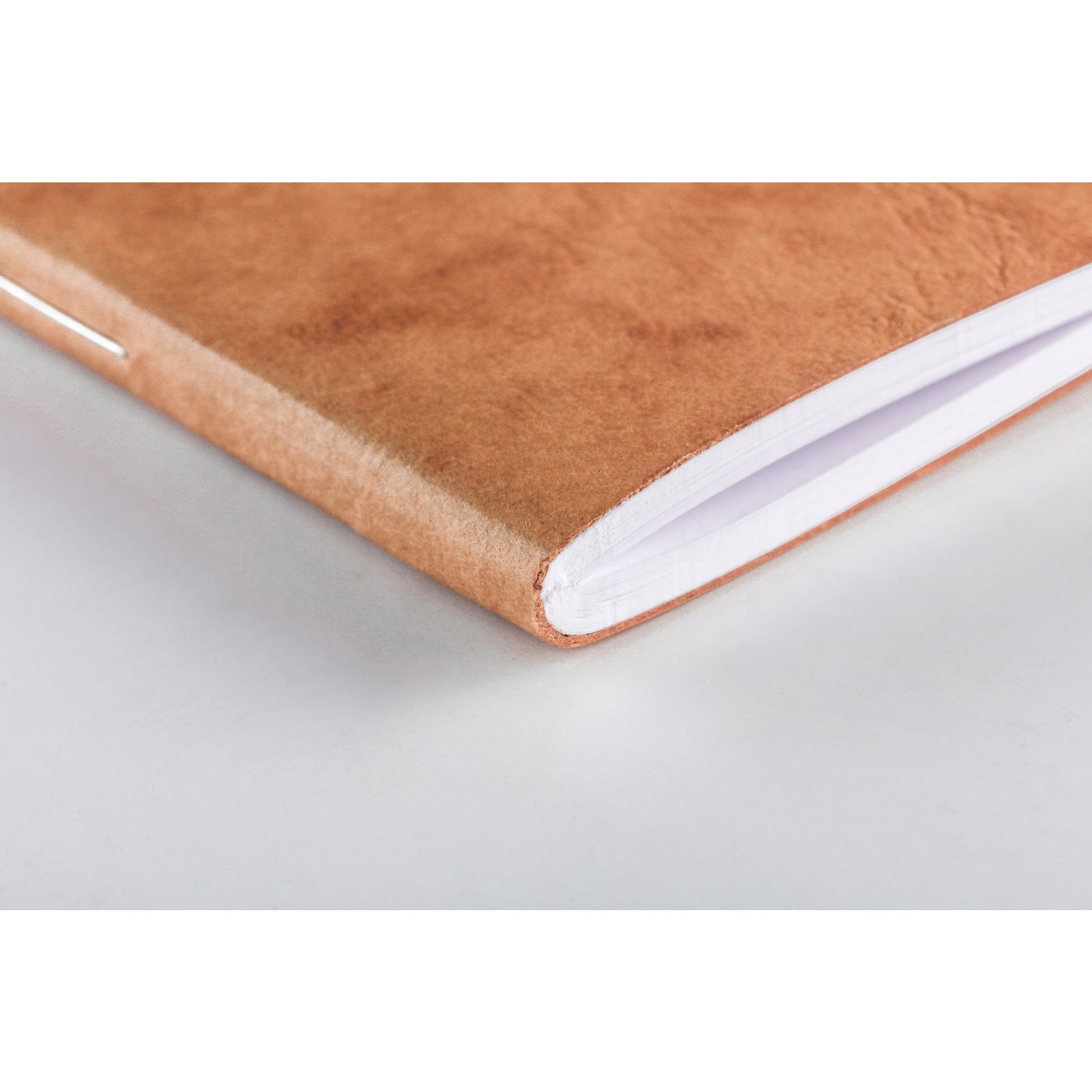 Clairefontaine Age Bag Essentials Duo Pack of 2 Stapled Notebooks A5 Blank Tobacco